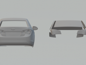 Chevrolet cruze sedan 15 3D 打印模型