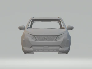 Peugeot 5008 3D Print Model