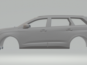Peugeot 5008 3D Print Model