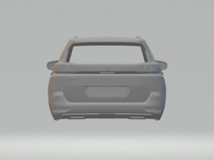 Peugeot 5008 3D Print Model