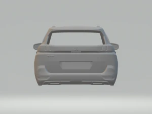 Peugeot 5008 3D Print Model