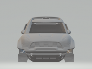 Mini coutryman x raid 3D 프린트 모델
