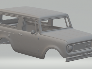 International scout Model do druku 3D