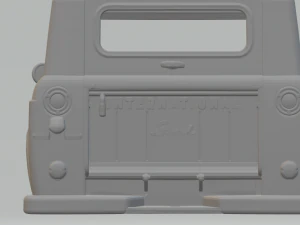 International scout 3D Print Model