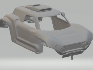 Mini jcw arabası 3D Baskı Modeli