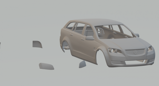 Holden commodore ve sportwagon 2012 Model Cetak 3D .c4d .max .obj .3ds .fbx .stl .blend 