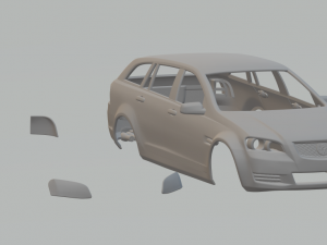 Holden commodore ve sportwagon 2012 Model do druku 3D