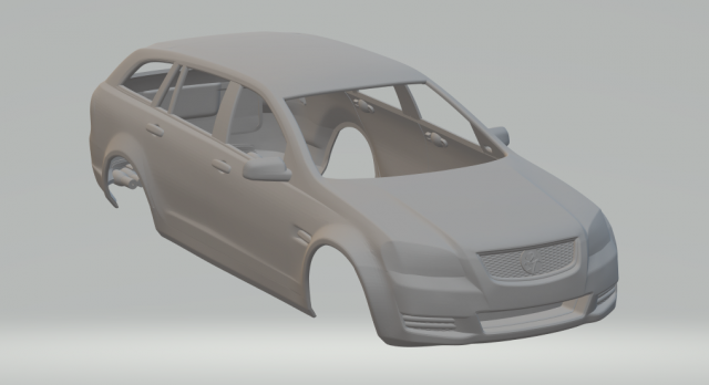 Holden commodore ve sportwagon 2012 3D 프린트 모델 .c4d .max .obj .3ds .fbx .stl .blend