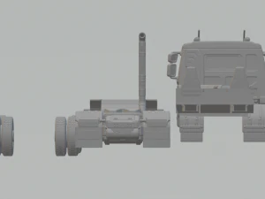 Renault kerax 3D Print Model