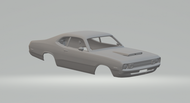 Dodge demon 340 72 Modèles 3D en vedette .c4d .max .obj .3ds .fbx .stl .blend 