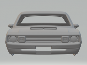 Dodge demon 340 72 Modèles 3D en vedette