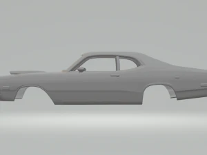 Dodge demon 340 72 3D Print Model