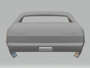 Dodge demon 340 72 Modèles 3D en vedette