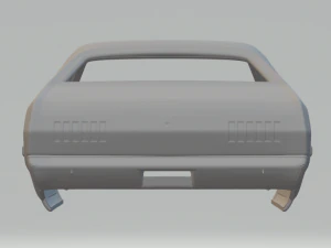 Dodge demon 340 72 3D Print Model