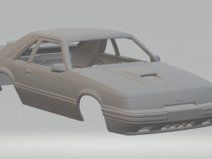 Mustang svo 86 3D Print Model