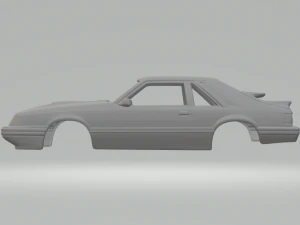 Mustang svo 86 3D Print Model