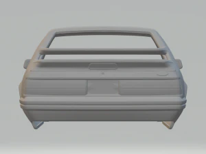 Mustang svo 86 3D Print Model
