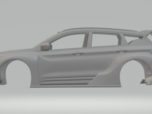Geely binyue gsc racing concept 3D 프린트 모델