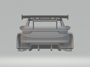 Geely binyue gsc racing concept 3D 프린트 모델