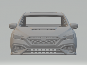 Subaru wrx 22 3D Print Model