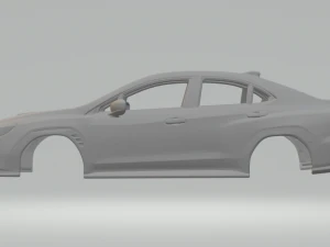 Subaru wrx 22 3D Print Model