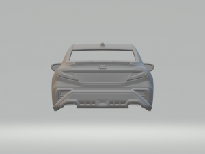Subaru wrx 22 3D Print Model