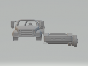 F-750 4x2 Modelo de impresión 3D