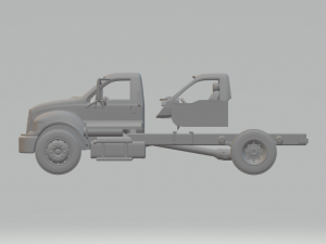 F-750 4x2 Modelo de impresión 3D