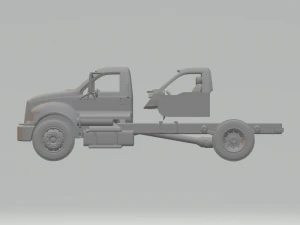 F-750 4x2 3D Print Model