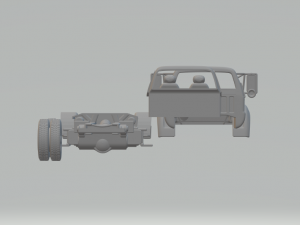 F-750 4x2 Modelo de impresión 3D