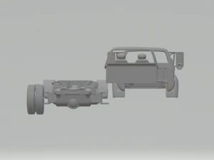 F-750 4x2 3D Print Model