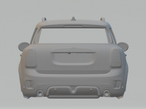 Mini countryman 3D 프린트 모델