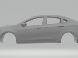 Dodge dart sedan Modelo de impresión 3D