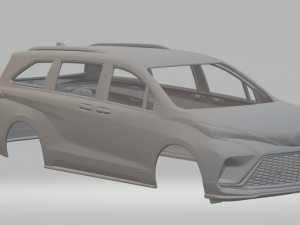 Toyota sienna 2022 3D Print Model