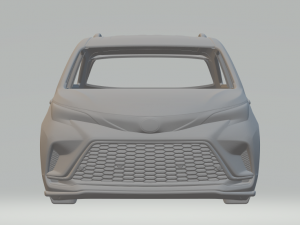 Toyota sienna 2022 Modèles 3D en vedette