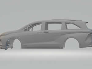 Toyota sienna 2022 Modèles 3D en vedette