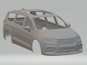 Chrysler pacifique 2022 Modèles 3D en vedette