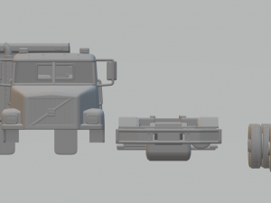 Volvo WG 3D 打印模型