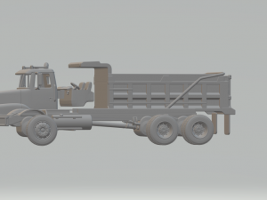 Volvo WG 3D 打印模型