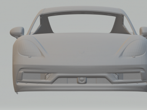 Porsche 718 cayman gts 3D Print Model