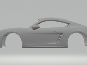 Porsche 718 cayman gts 3D Print Model