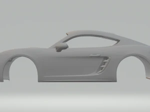 Porsche 718 cayman gts 3D Print Model