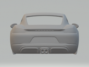 Porsche 718 cayman gts 3D Print Model