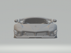 Ferrari fxx evo 3Dプリントモデル