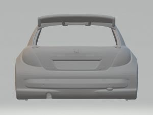 PEUGEOT 207 RALLY Modèles 3D en vedette