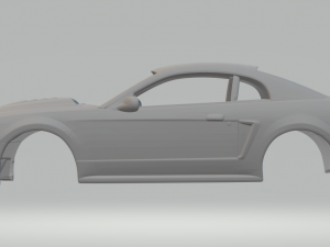 Mustang cobra 2000 Model do druku 3D