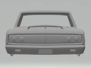 Dodge coronet 3D Print Model