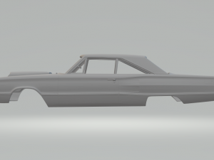 Dodge coronet 3D 打印模型