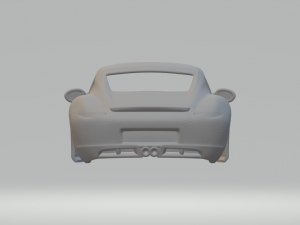 Porsche cayman s 2011 3D Принт Модель