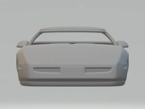 Chevrolet Corvette 83 3D Print Model